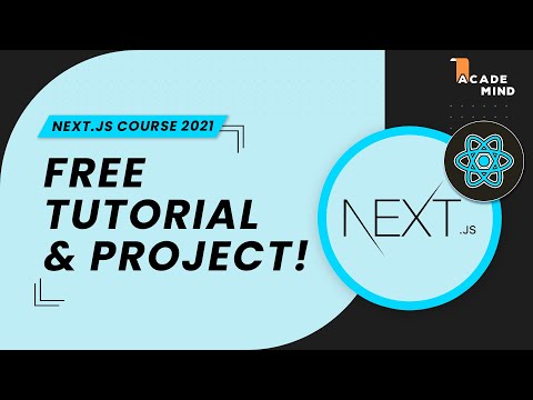 Next.js Crash Course For Beginners 2021 - Learn NextJS From Scratch In ...