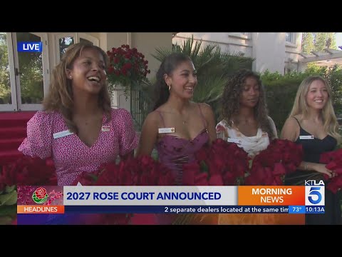 Meet the 2027 <strong>Tournament</strong> of Roses Rose Court