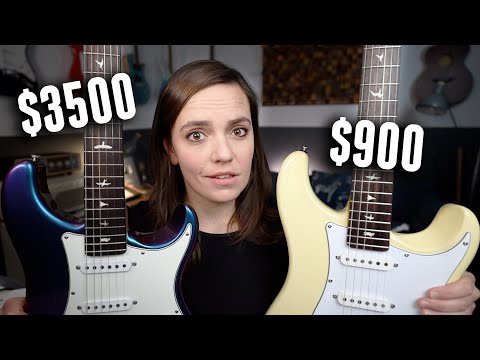 $900 SE vs $3500 PRS Silver Sky | Sound Comparison