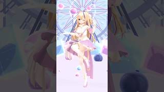 【 #MMD 】 ねっちゅーシンドローム / 魔法少女ホロウィッチ！ 踊ってみた💗 #ホロウィッチ #hololive #shorts #猫