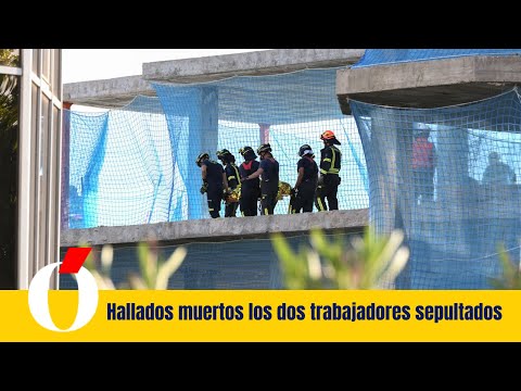 Hallan los cuerpos sin vida de los dos trabajadores sepultados en un edificio de Madrid