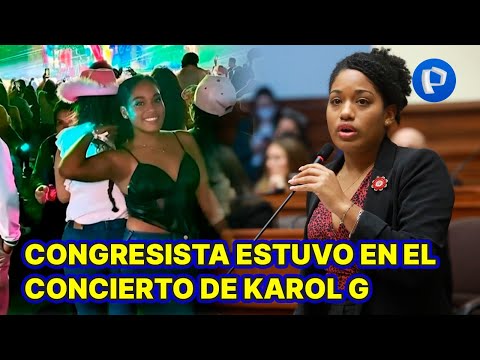 24Horas Rosangella Barbarán estuvo en el concierto de Karol G