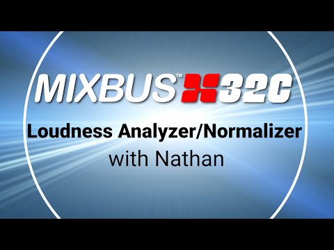 How to use the Loudness Analyzer/Normalizer tool in Mixbus32c