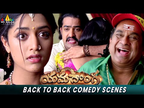 Yamadonga Movie Back to Back Comedy Scenes | #NTR,#ssrajamouli,#priyamani | Sri Balaji Video