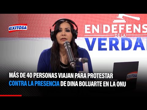 Cecilia García: Más de 40 personas viajan para protestar contra la presencia de Boluarte en la ONU