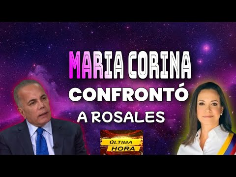   AHORA María Corina CONFRONTÓ A Manuel Rosales ENTÉRATE