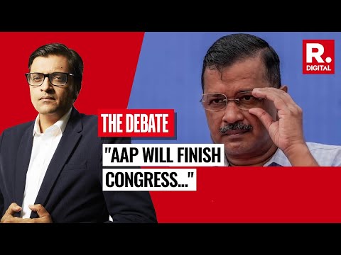 Arnab Decodes AAP's game, Says Sonia-Rahul Will Vote For AAP After Seat Sharing | Arnab's Debate