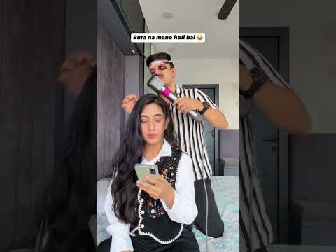 No men were hurt while making this video… 🤕🙈  🌸#relatable #holicomedy #comedy #holi