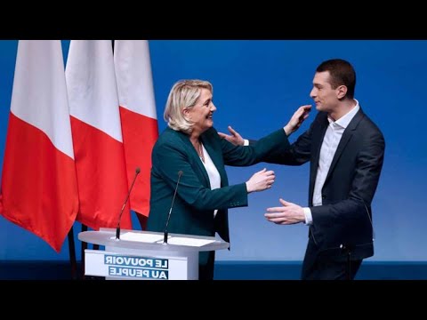 Marine Le Pen soutient Jordan Bardella, face à une crise conjugale