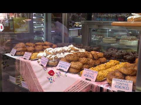 Las pastelerías madrileñas se llenan de rosquillas de San Isidro