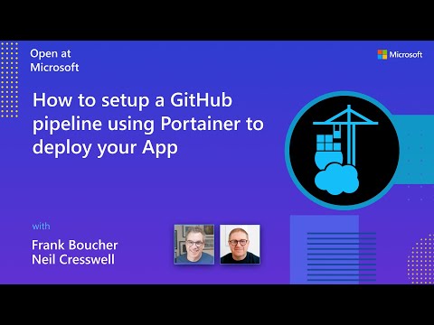 How to setup a GitHub pipeline using Portainer to deploy your App