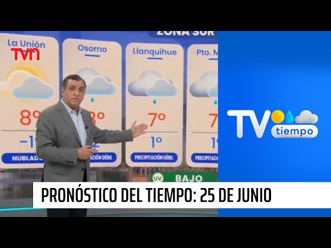 Pronóstico del tiempo: Martes 25 de junio 2024 | TV Tiempo