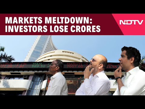 Stock Market Today | Investors Lose Over 16 Lakh Crore As Indian Markets Crash Due To Trump Tariffs