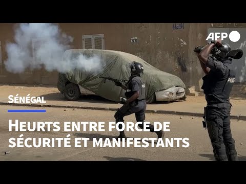 Sénégal : affrontements entre manifestants et forces de sécurité à Dakar | AFP Images
