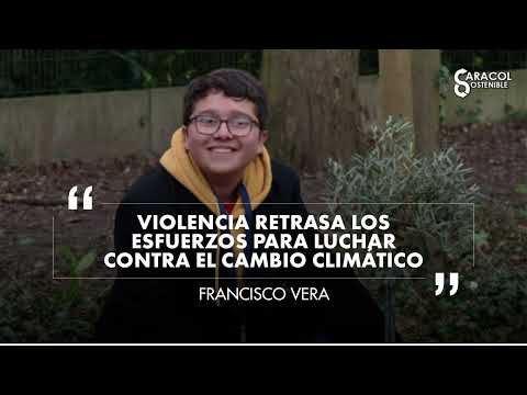 La violencia retrasa los esfuerzos para luchar contra el cambio climático: Francisco Vera