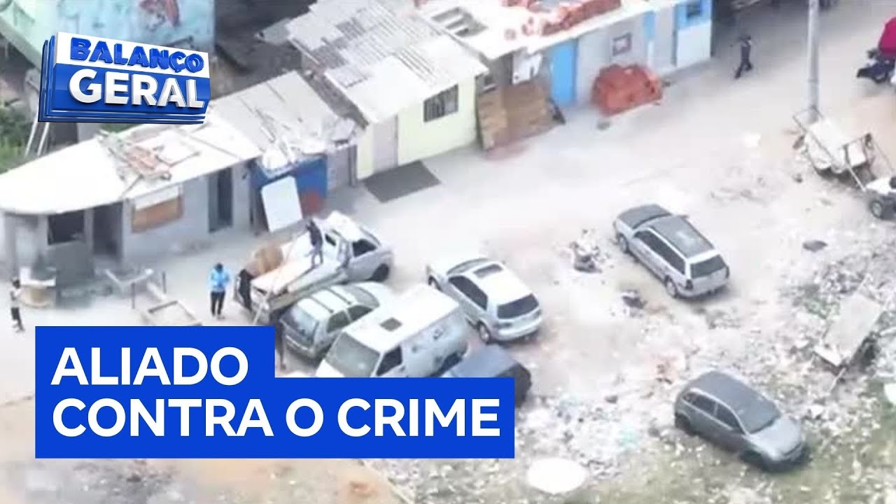 Drones auxiliam a polícia a identificar e prender criminosos em São Paulo