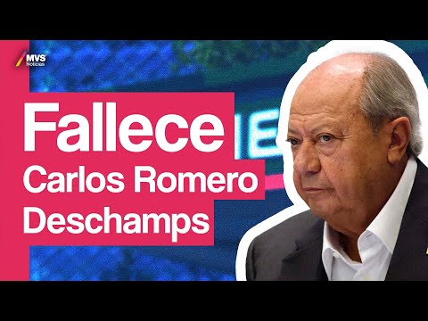 Fallece CARLOS ROMERO DESCHAMPS, ex líder del sindicato de PEMEX