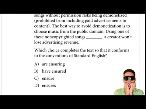 SAT English Grammar Question Breakdown