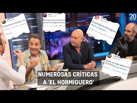 'EL HORMIGUERO' RECIBIÓ MULTIPLES CRÍTICAS A TRAVÉS DE LAS REDES