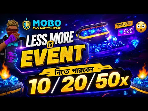 Free Fire Less Is More Unlimited Method | Free Fire BD #LessIsMore #FreeFire #FreeFireBD