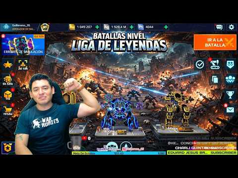 (🔴) MARTES DE STREAMIG DE GUUUAAARCITO...!!! *WAR ROBOTS* | Guillerwoo_95