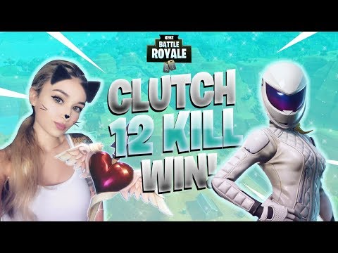 *NEW* Whiteout Skin Win! - Fortnite Battle Royale Gameplay