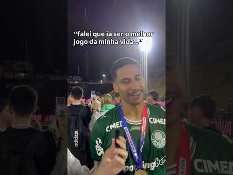 MURILO DESABAFA APÓS TÍTULO DO PALMEIRAS