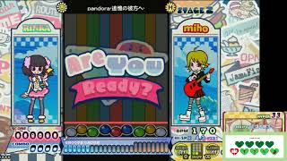 [pop'n music Jam&Fizz] pandora-追憶の彼方へ- 正規/鏡 パーフェクト 手元付き