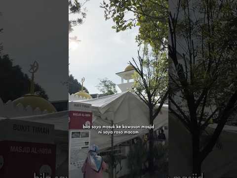 Masjid Al Huda, Singapura. Tak sesak waktu solat raya. #carimasjid