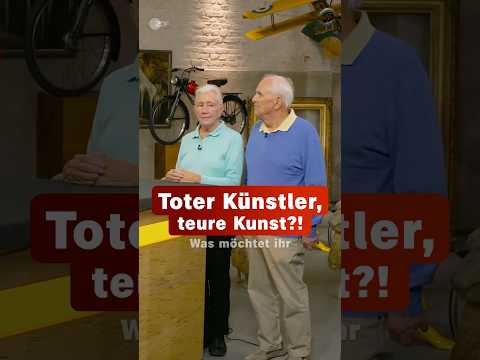 Sie hatten sich von der Kunst des verstorbenen Künstlers mehr erwartet … | Bares für Rares #shorts