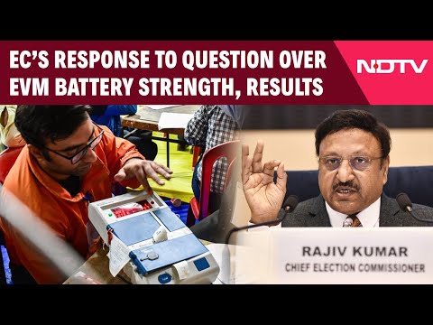 Election Commission Press Conference: EC's Response To Question Over EVM Battery Strength, Results