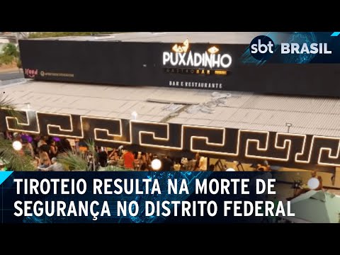 Tiroteio em bar deixa um morto e outros cinco feridos, incluindo uma criança | SBT Brasil (14/10/24)