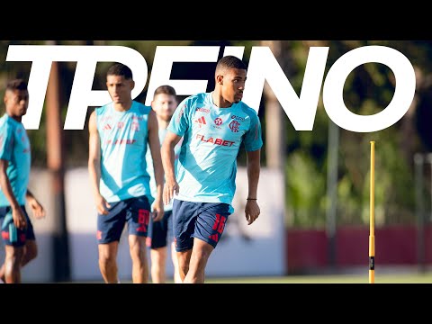 COM SAMUEL LINO EM CAMPO, FLAMENGO TREINAR PARA ENFRENTAR O CEARÁ
