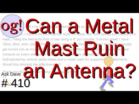 Can Adding a Metal Mast Disrupt an Antenna? (#410)