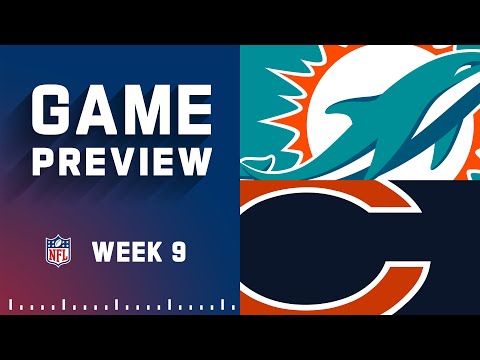 Miami Dolphins vs. Chicago Bears | 2022 Week 9 Game Preview video clip