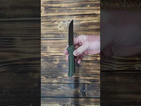 Ruike Pocket Knife Folding knife 14c28n Stainless Steel Liner Lock 3.62inch Belt Clip P121-G