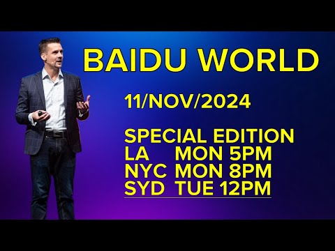 Bao World 2024: Ernie 4.0 Revolutionizing AI Technology in China