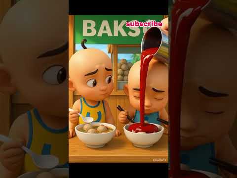 tiba tiba ipin disiram saus merah banyak #subscribe #upinipin #shortvideo #shorts $#short
