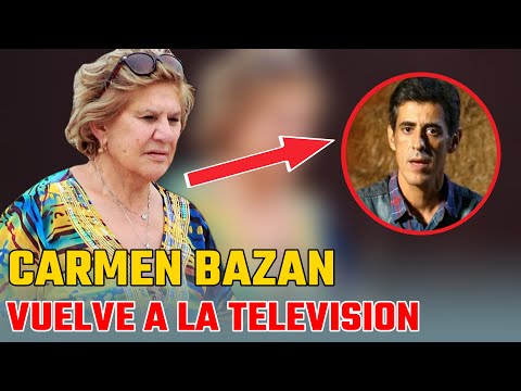 Carmen Bazán VUELVE a la TELEVISION este DOMINGO en PESADILLA EN EL PARAISO