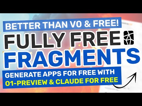 Fragments: This NEW Coding Agent can Generate Applications FOR FREE! (Better than V0 & Free)