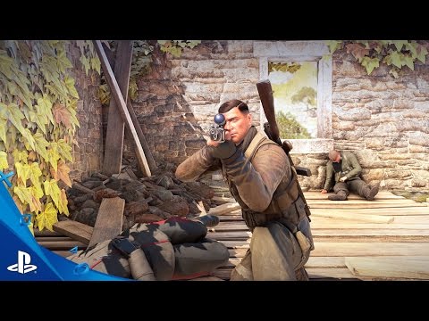 Sniper Elite 4 - First Gameplay & Target Führer Teaser Trailer | PS4