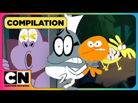😰🦍🦁 Creatures That ALMOST Caught Lamput and The Docs... | Close Calls PART 1 | Cartoon Network Asia