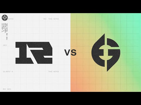 RNG vs EG｜2022 Mid-Season Invitational Rumble Stage Day 4 Game 6