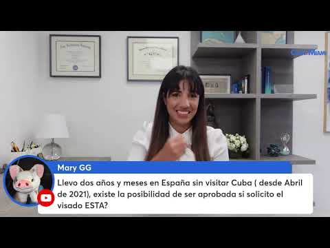 IMPORTANTE: Abogada Claudia sobre cubanos con doble nacionalidad y permiso de viaje ESTA