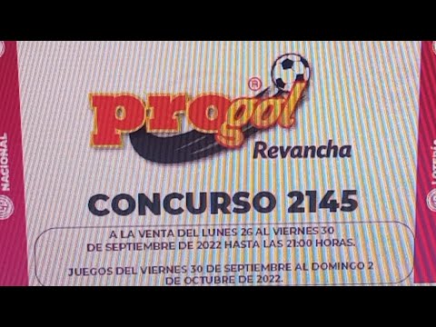 Progol 2145 Vamos Por Otros 58 Pesos Ganar Es Ganar