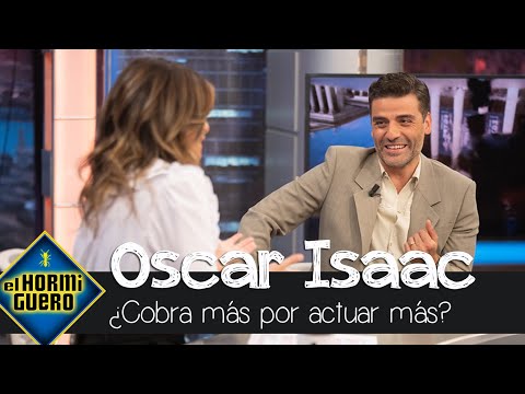 Oscar Isaac responde a Nuria Roca si cobra más interpretando a más personajes - El Hormiguero