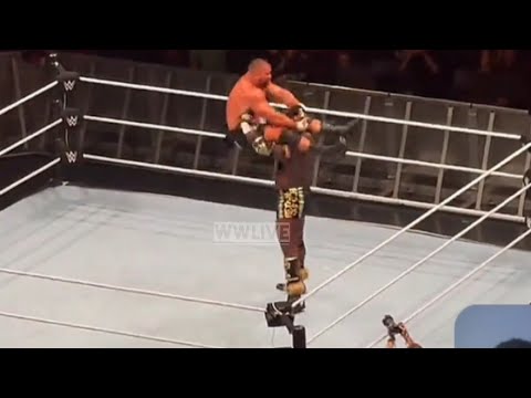 Oba Femi <strong>defeat</strong> Bron Breakker at WWE South America <strong>Live</strong> Tour