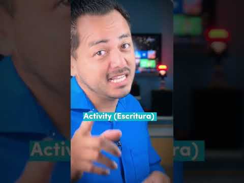 ¿Cómo se pronuncia "Activity" en inglés? #ingles #actividad #pronunciación #teacher #inglesfacil