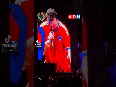 Sam Smith sorprende con camiseta de Chile y el público enloqueció  #lollapaloozachile
