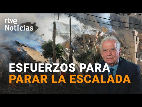 BORRELL lamenta la PERMISIVIDAD con ISRAEL y que no ESCUCHE las PETICIONES de TREGUA | RTVE